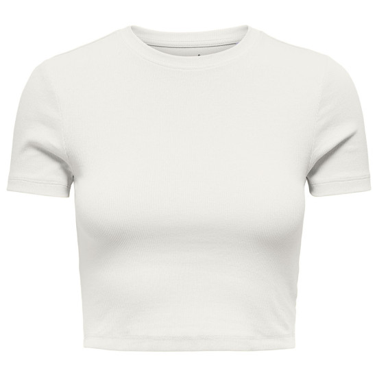 Only Γυναικεία κοντομάνικη μπλούζα Cropped Top